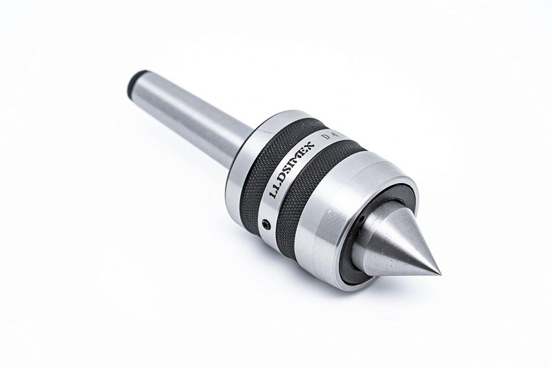 LLDSIMEX MT2 Medium Duty Live Center Morse Taper 2MT Triple Bearing Lathe Medium Duty (Morse Taper MT2) - Image 1
